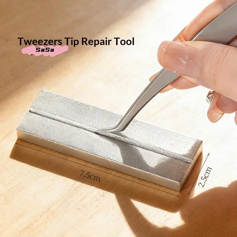 Multi-function Grindstone Tweezers Corrector Repair Tools for Tweezers Soldering Iron Tips Knife Pointed Head Correction