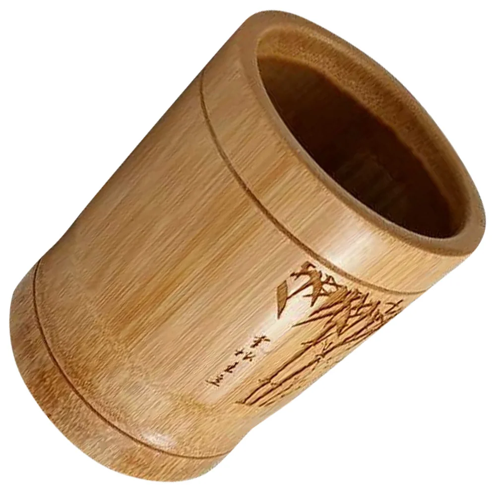 

Compact Bamboo Rice Measuring Scoop Lightweight Kitchen Storage Container Multipurpose Baking Cup White Spoon Rest