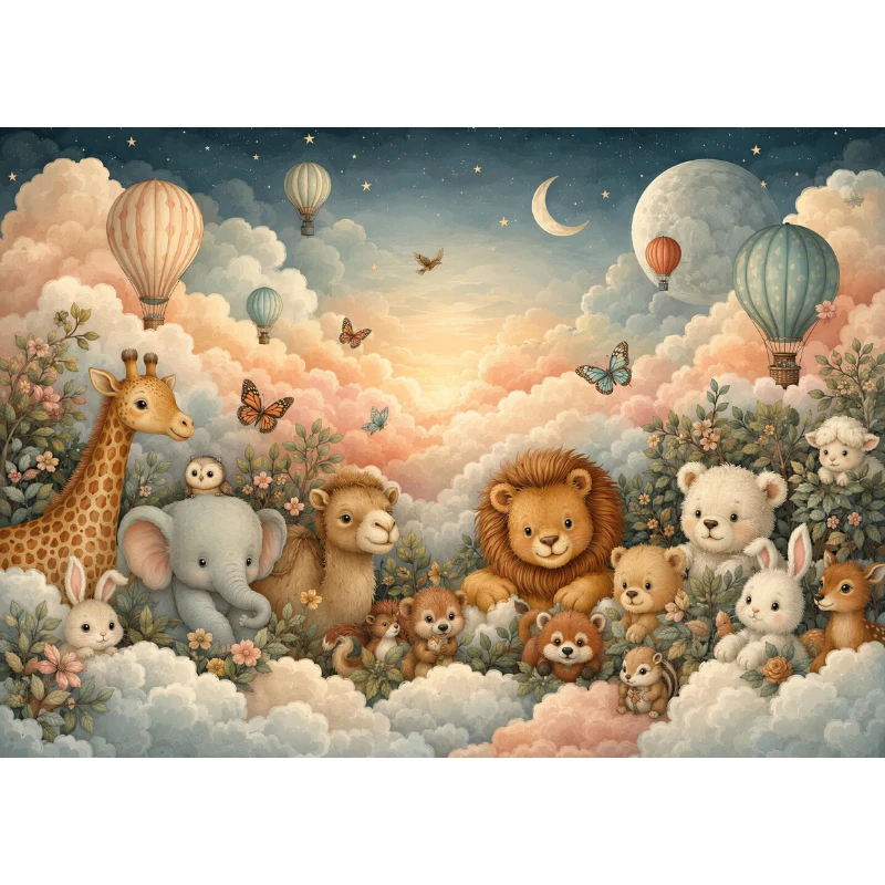 Wallpaper Art And Craft - DIY Diamond Painting, Soft Watercolor Jungle
