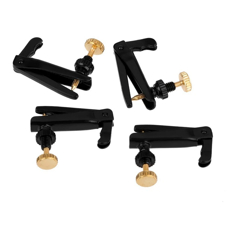 8Pcs Violin Fine Tuner Adjuster With Copper Plating Screws For 3/4 4/4 Size Violin Accessories