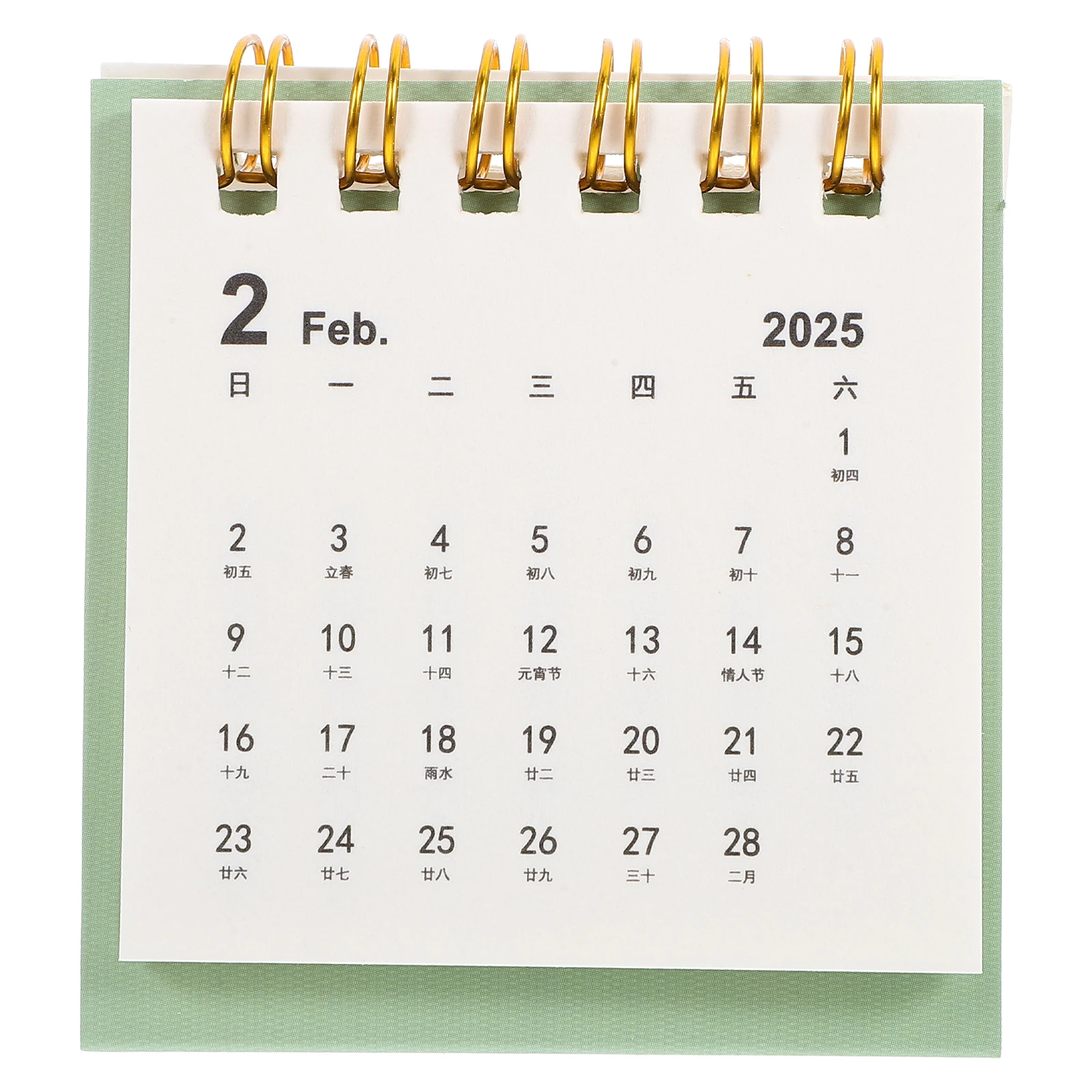 

Modern Minimalist Desktop Sturdy Paper Academic Stand Up Table Small Office Desk Calendar Decorative Standing Calendar For Daily