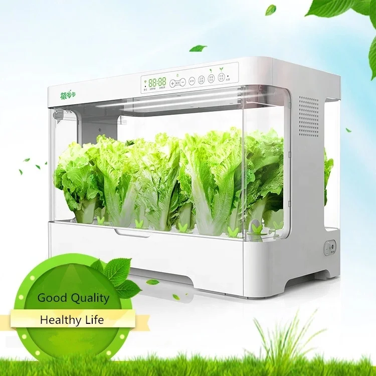 Small Indoor Intelligent Plastic Planter Cabinet Hydroponic System Grow Box Greenhouse Accessories