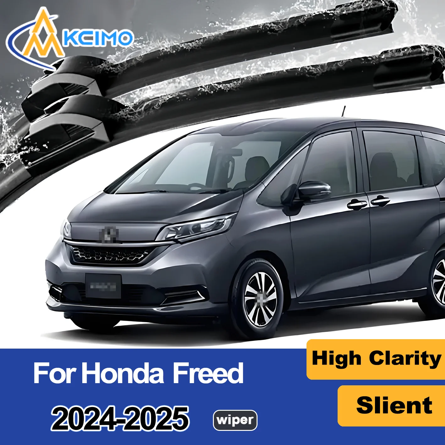 

2PCS New Front Wiper Blade for Honda Freed GT1/GT2/GT3/GT4/GT5/GT6/GT7/GT8 2024-2025 Front Windshield Accessories 2025 2024 year