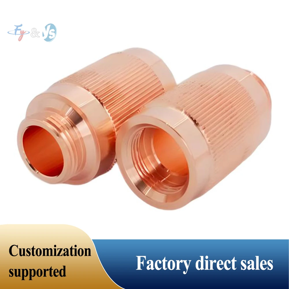 Copper Laser Nozzle Extension Connector M11/M14 Thread for Fiber Laser Cutting Machine Nozzle Holder Adapter
