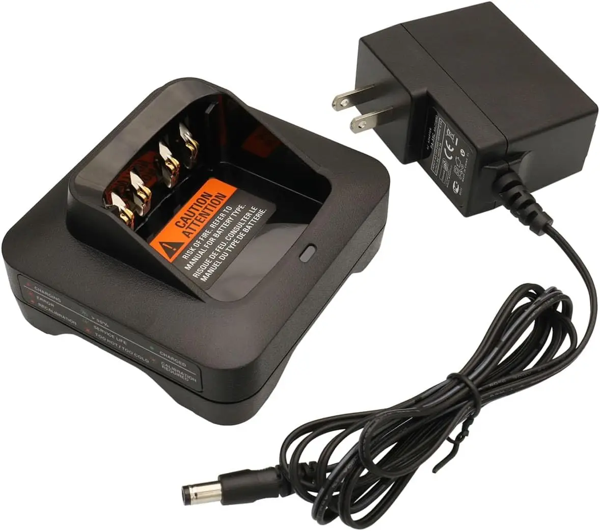 MPN4527A Rapid Charger - Compatible with Motorola R7/R5/XPR/APX Series Radios & PMNN4409AR/PMNN4491A/PMNN4493A Batteries