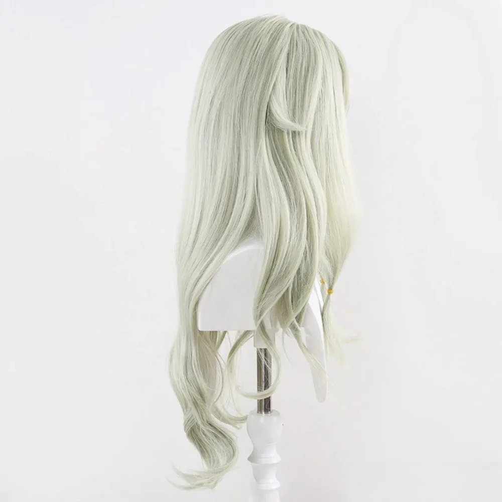 العالم الملونة خطة المرحلة ناتسومي نيني كوس شعر مستعار محاكاة فروة الرأس موجة الشعر الطويل أنيمي شخصية زي القبعات