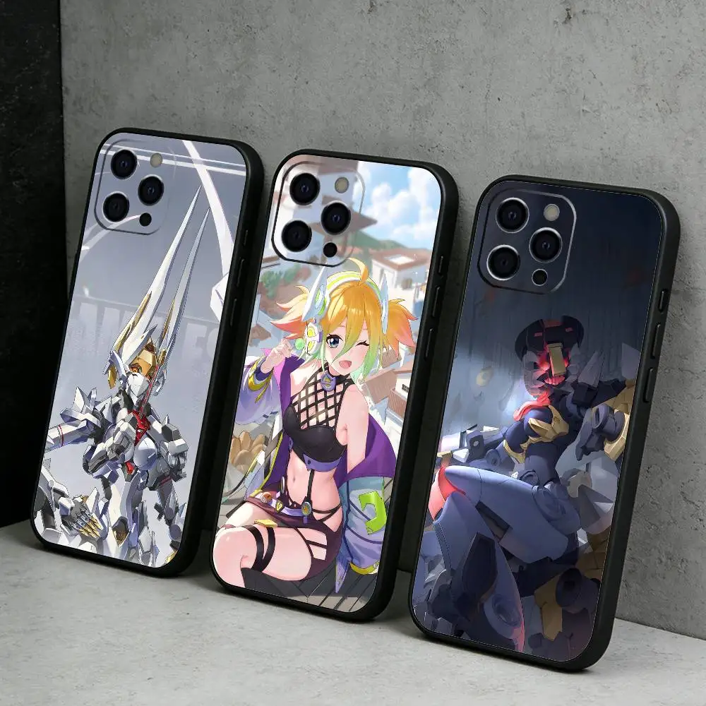 

SW Game S-Starward-dES XiaoLing Phone Case For iPhone17,16,15,14,13,12 Plus,Max Soft Silicone Black Cover
