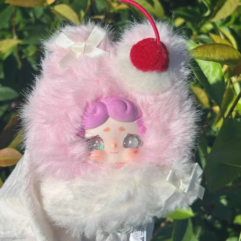 جديد حقيقي Luckydeernai Rongrong الجليد سلسلة صندوق الغموض لطيف حقيبة قطيفة قلادة الشكل دمية محظوظ الغزلان ناي صندوق أعمى اللعب الهدايا #1