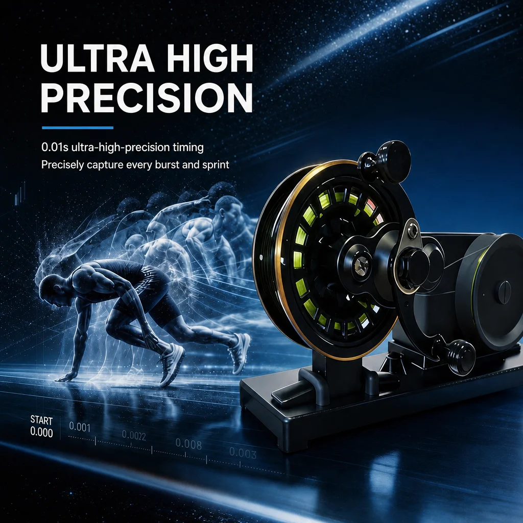 2026QueLing 2026quelingSprint Speed Measuring System with Pull-Wire Encoder Real-Time Velocity Tracking for Running Tests and Sp image 4