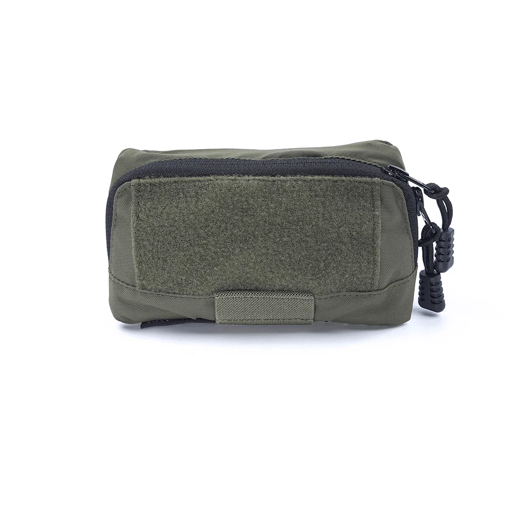 Tactical Molle Map Pouch Huting Equipment Ferro Concepts Airsoft Edc Bag Admin Panel Camping Accessories Outdoor Black