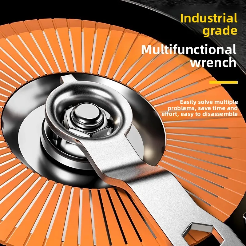 Multi Functional Angle Grinder Wrench Precision - Polished Electroplated Wrenches Waterproof Rust - Proof & Wear - Resistant
