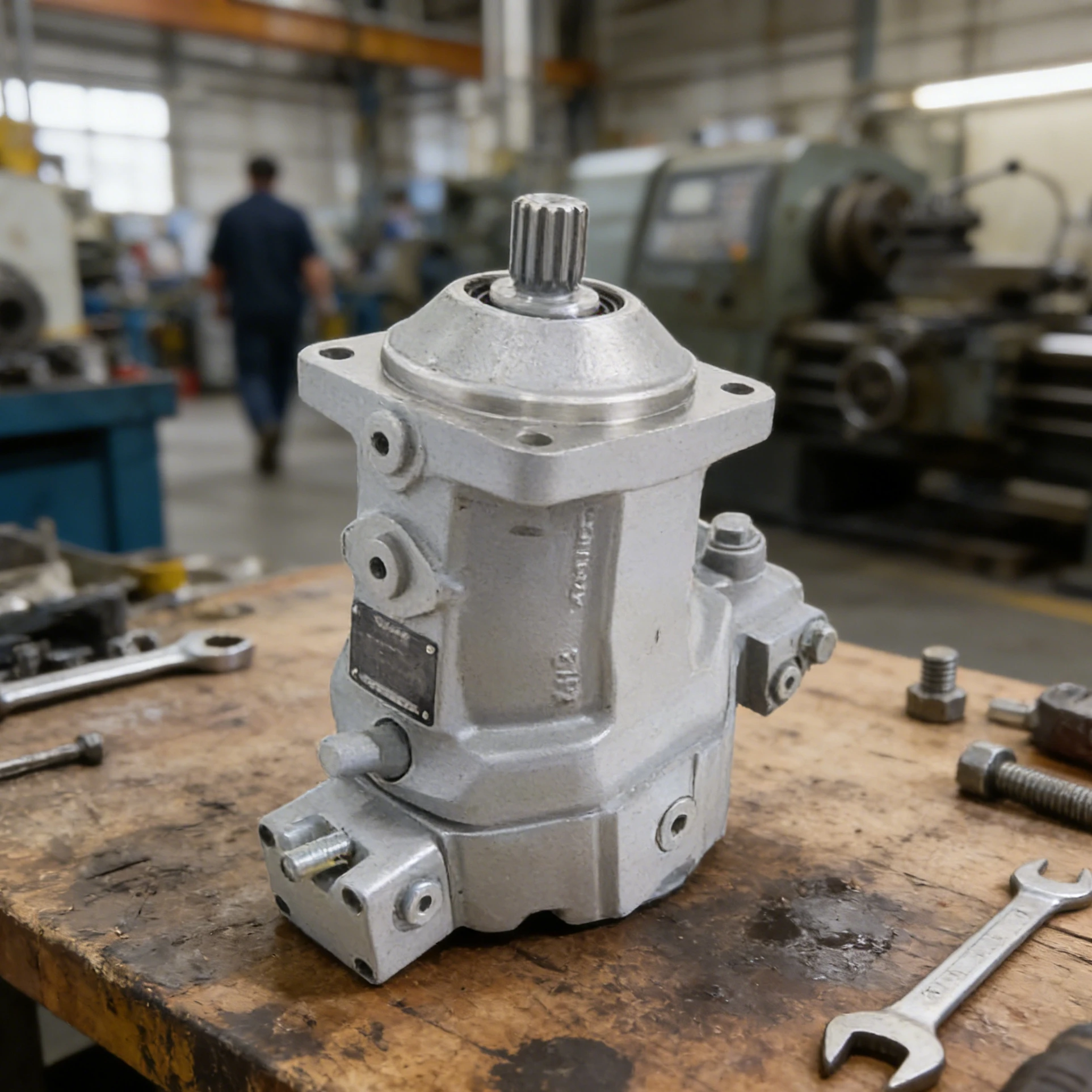 Hot Sale A6VM Hydraulic Piston Motor A6VM55 A6VM80 High Pressure Hydraulic Motor for Construction & Industrial Machinery