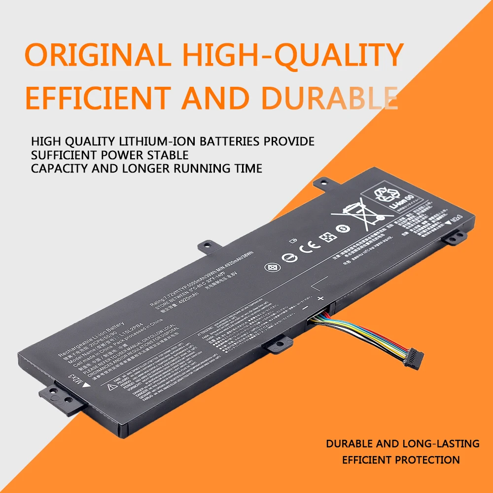 L15L2PB4 Battery for Lenovo IdeaPad 510-15ISK 510-15IKB 310-15ABR 310-15IKB 310-15ISK Series L15L2PB5 L15C2PB5 L15M2PB5 L15M2PB3