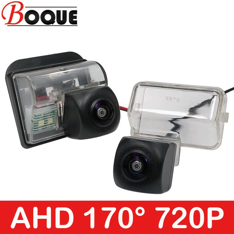 BOQUE 170 Degree 720P AHD Car Vehicle Rear View Reverse Camera for Mazda 6 Sedan Hatchback Atenza Sport CX-5 CX-7 CX-9