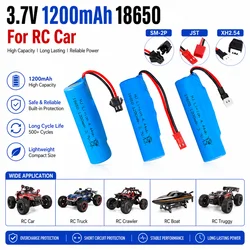 18650 Rechargeable Battery 3.7V 1200mAh Li-ion Battery for RC Car Helicopter Airplane Boat Toy
