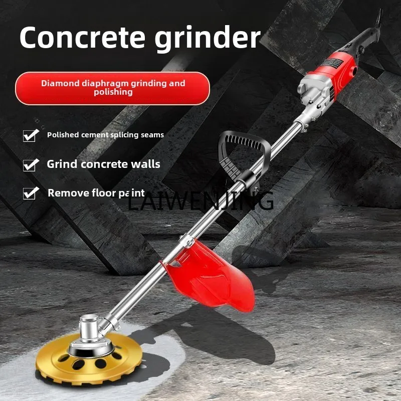 MJY rust removal grinding machine handheld concrete color steel tile refurbished wire wheel brush polisher