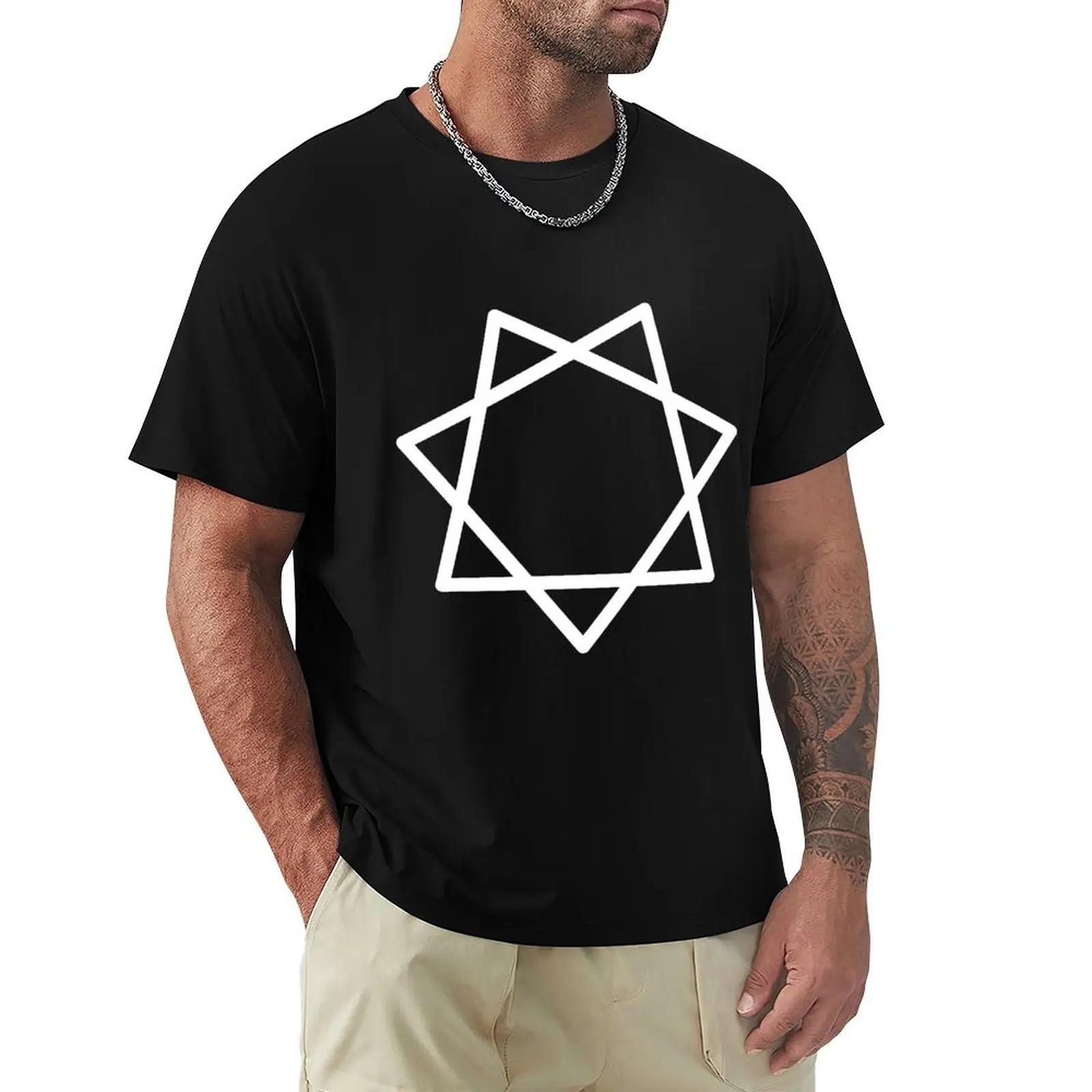 

White Star of Babalon T-Shirt cotton graphic tees customs design your own custom t shirt men tshirt