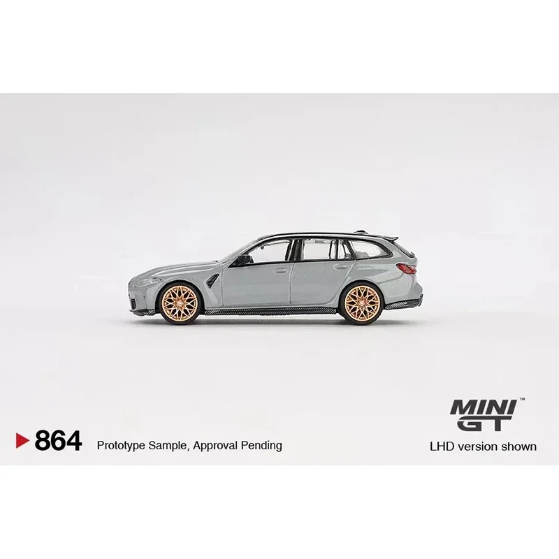 Voorverkoop MINIGT 864 1:64 M3 Competitie Touring Brooklyn Grijs Diecast Diorama Model Collectie Miniatuur Speelgoed