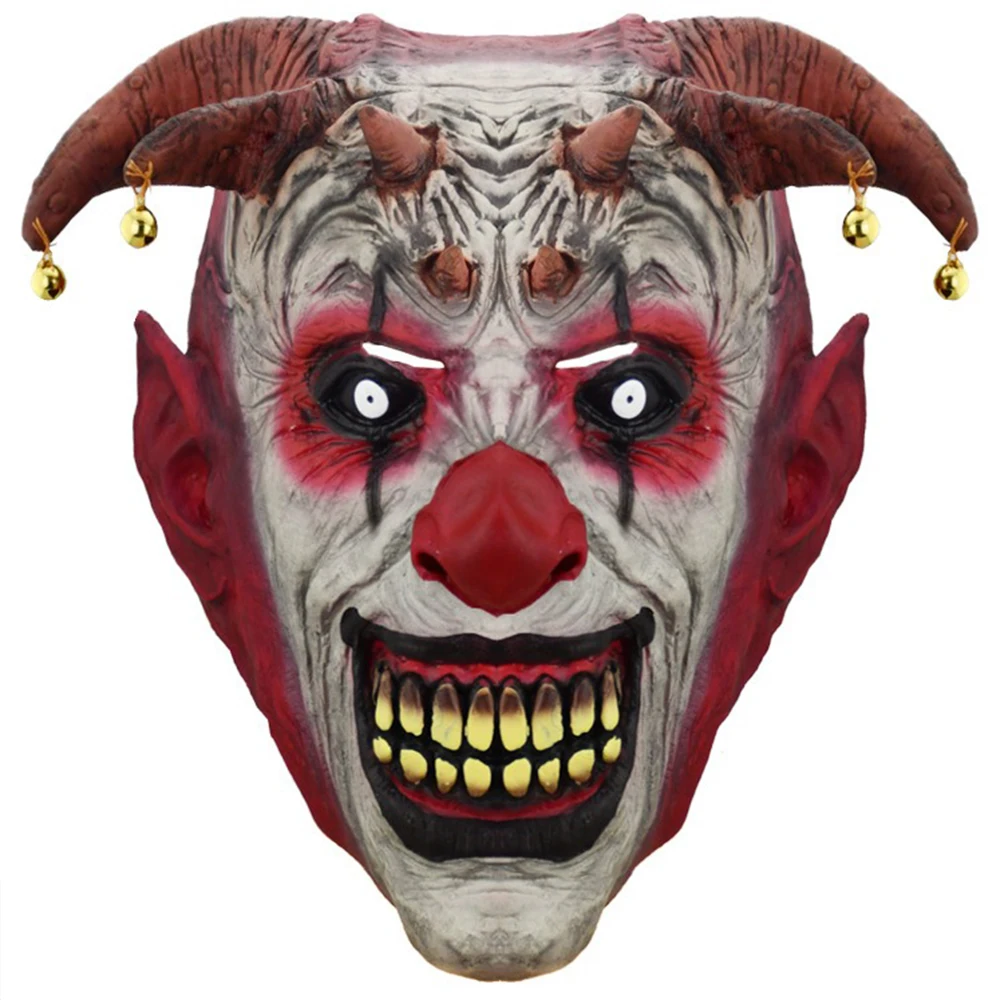 

Страшные маски клоуна на Хэллоуин для взрослых, тема ужасов, латексная маска, страшные украшения, костюмная маска, реквизит для ролевых игр