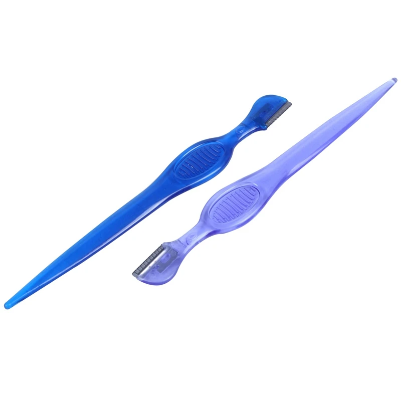 Hot 5 ชิ้น Mini Eyebrow Trimmer ปลอดภัยผมโกนมีดโกนใบมีดขนาดเล็กผู้หญิง Face Care เครื่องมือกําจัดขนแต่งหน้าเครื่องโกนหนวดมีด