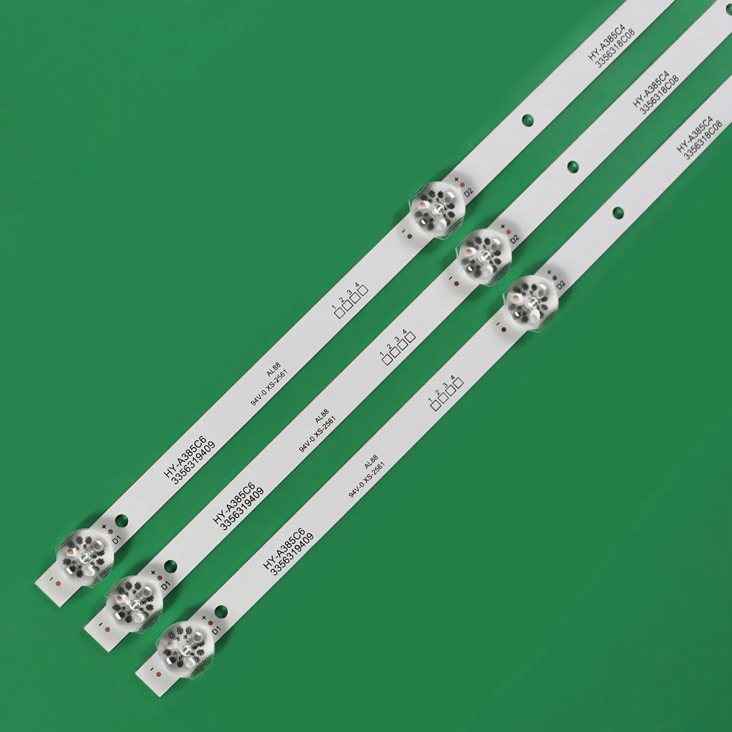 44.385N01.36001 HY-A385C4 3356318C08   HY-A385C6 3356319409  3V   6LED   714MM  39-inch LCD backlight bar  Aluminum 100% NEW