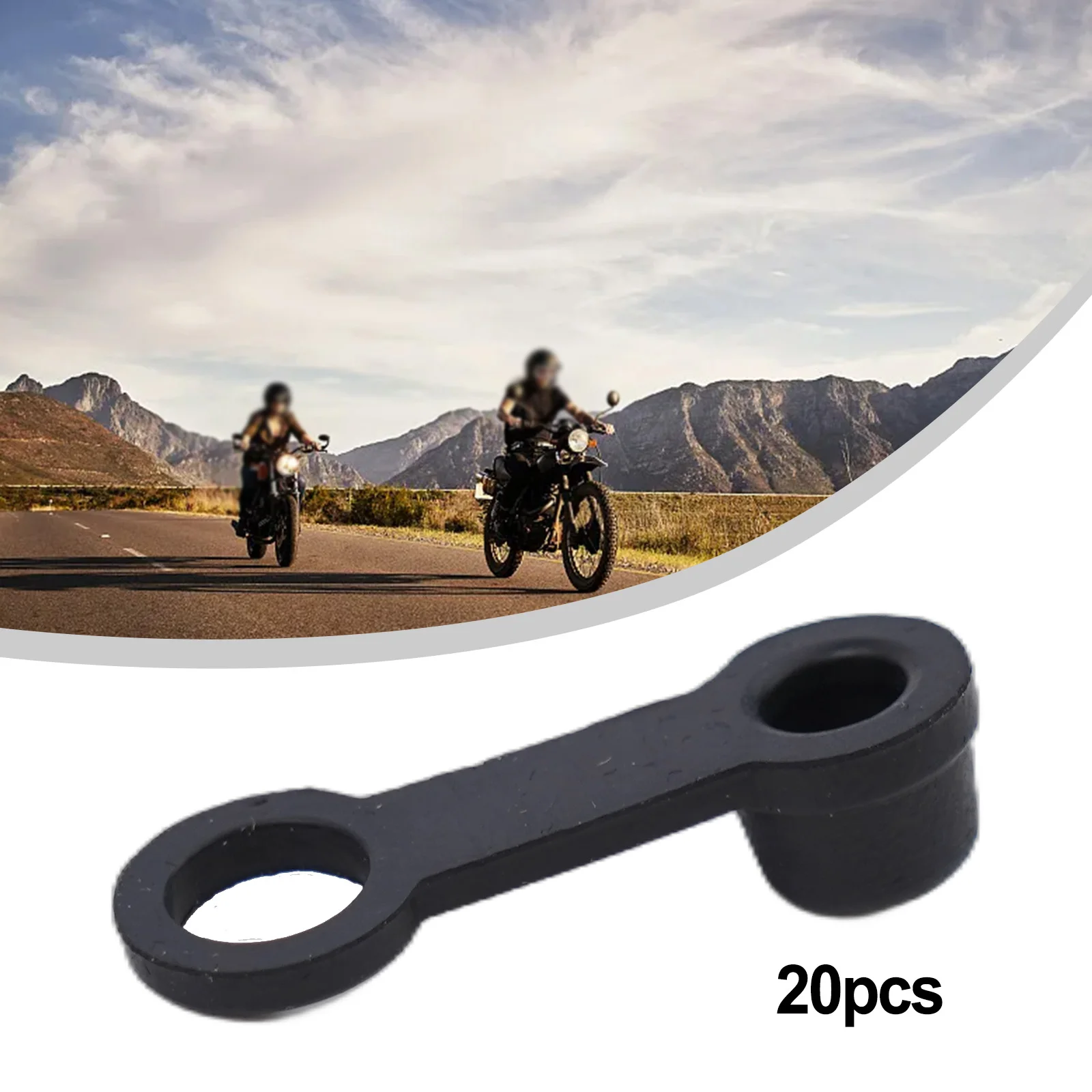 

Brake Bleeder Screw Cap Rubber Dust Cover with Keeper Leash Prevents Loss During Service for Vehicle Maintenance