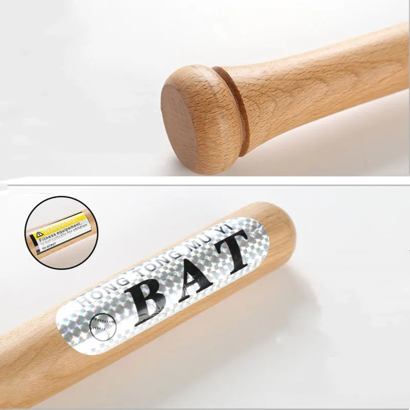 Wood Baseball Bat Professional Hardwood Stick Outdoor Sports Self-defense Of The Bit Softball s Weapon