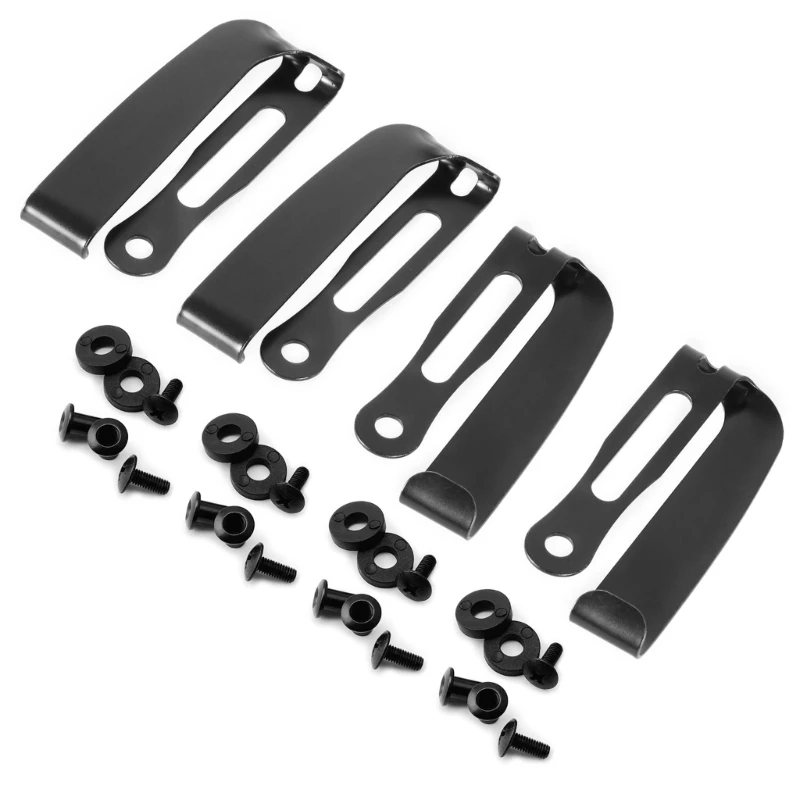 K Sheath เอวคลิป KYDEX ทำ Scabbard คลิป K Sheath อุปกรณ์เสริมสำหรับ KYDEX Sheath เครื่องมือคลิปเอวพร้อมสกรู