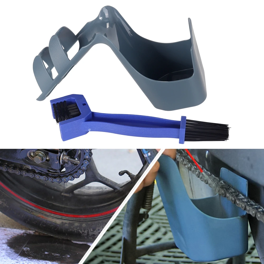 

Motorcycle Bike Chain Oil Storage Tool Box Chain Cleaning Oil Splash-Proof Tool Agent Widely Used Chain Oil Anti-spray Tool