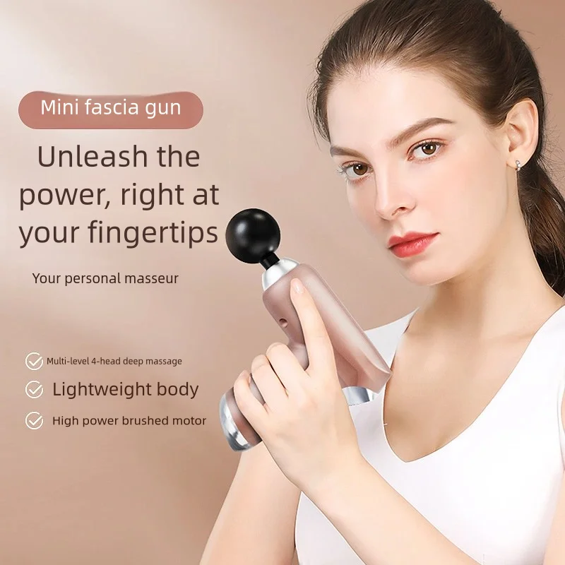 Electric Fascia Gun Component High Frequency Vibration Muscle Relaxation Device for Home Fitness Recovery Appliance Part