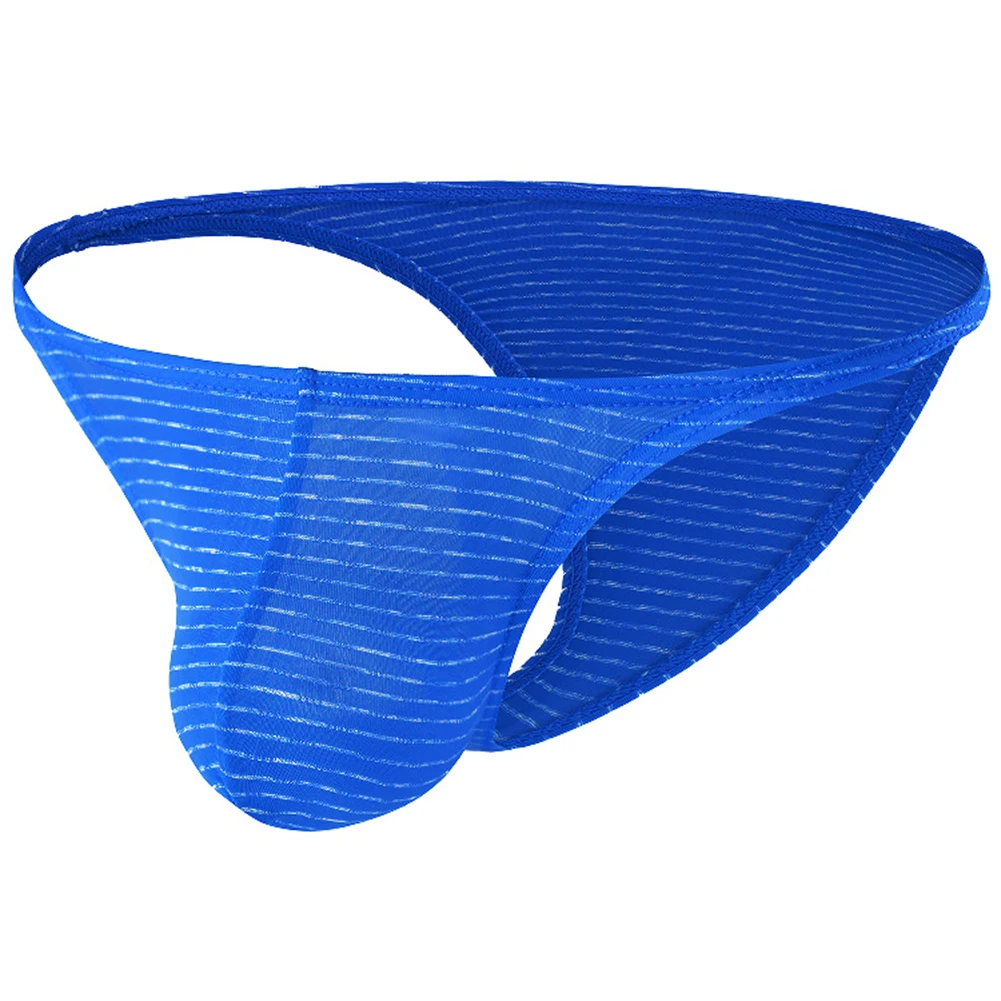 

Мужские трусы-танга в полоску, спортивные, с низкой посадкой, с эффектом пуш-ап, удобные, приятные к телу