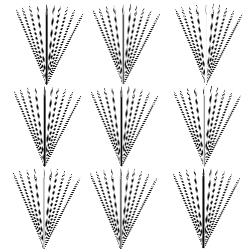 

100 Pcs Disposable Puncture Needle Piercing Nose Body Ear Tattoos Needles Professional Stainless Steel