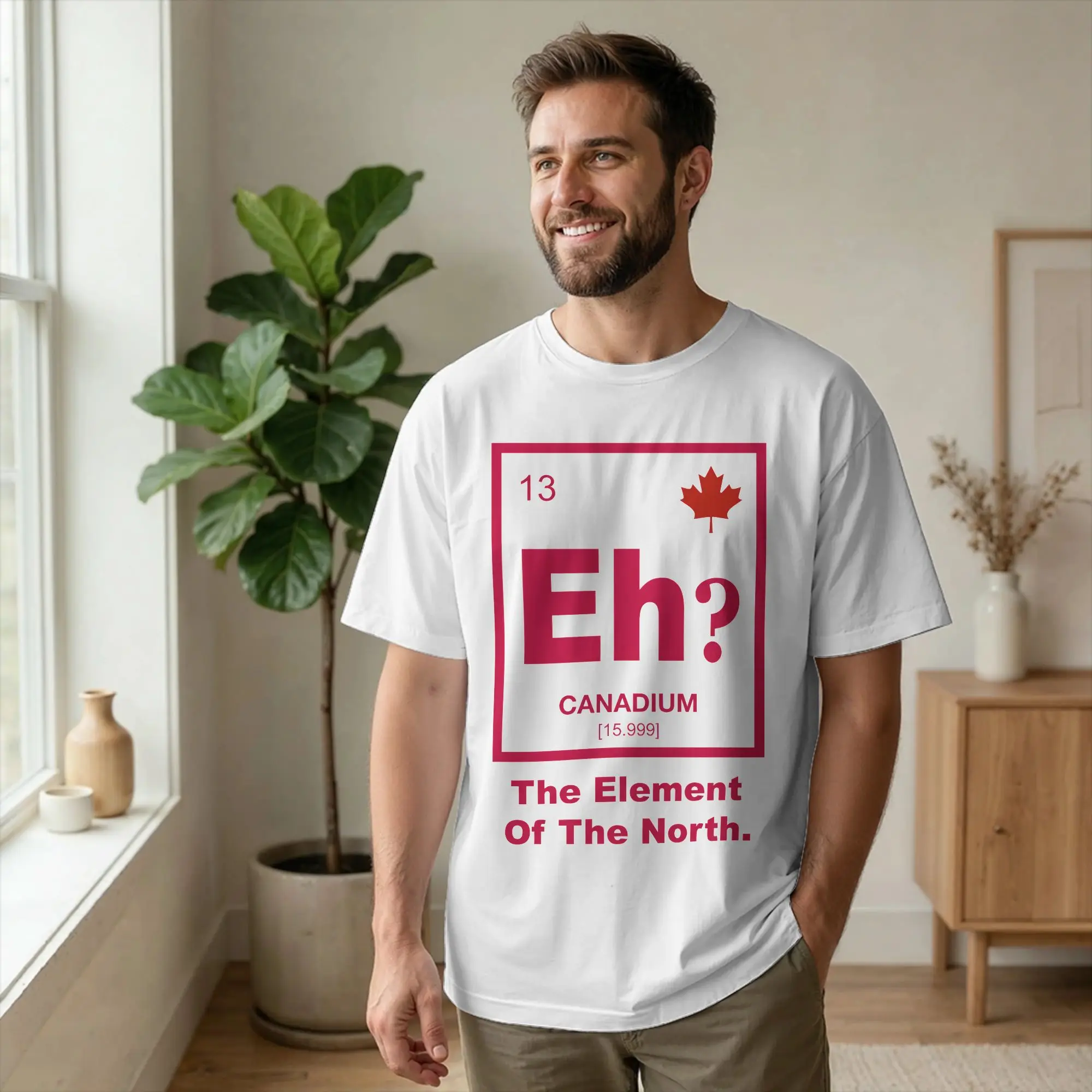 Hip Hop Eh Element of Surprise  Tshirts Men Cotton Short Sleeve Element of Canada  O-neck Summer Top Tee