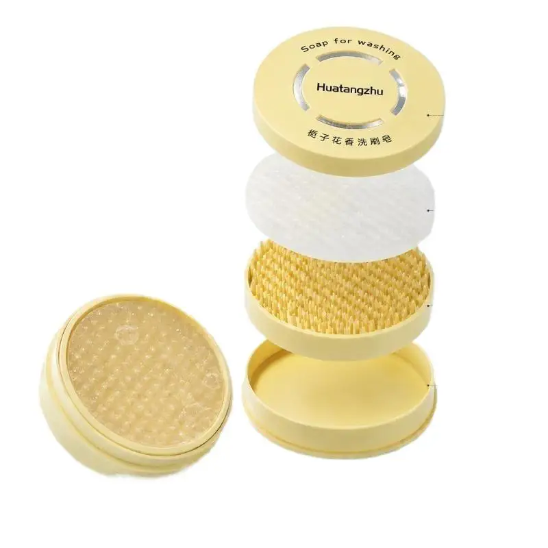 Makeup Brush Cleaning Soap Gentle Deep Cleansing Long Lasting Gardenia Scent Removes Residue For Daily Use