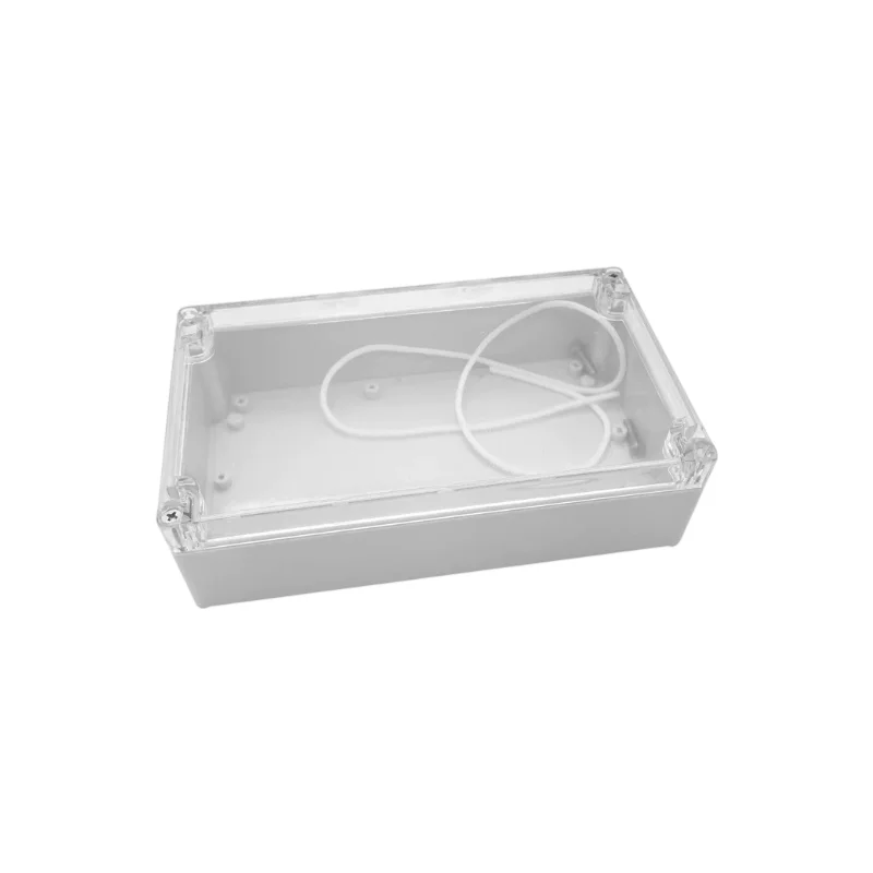 1PCS 200mmx120mmx56mm Waterproof Plastic Clear Cover DIY Electronic Box Project Instrument Enclosure Case for Electronics