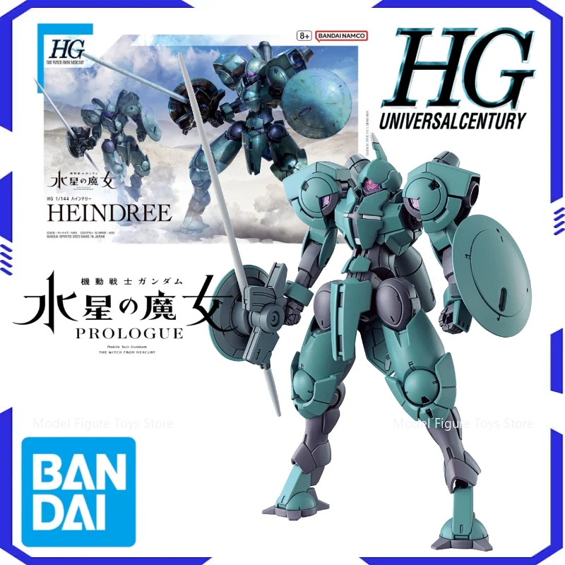 

Bandai Genuíno 1/144 HG-CFP-010 Heindree Sturm Model animation kit fighter assembly animation model action toy gift for children