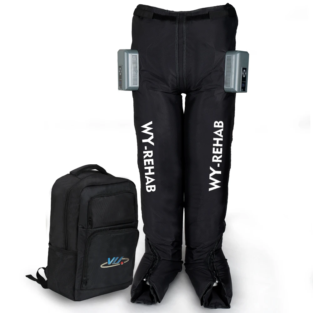 New Super-friendly Cordless Portable Legs Hip Air Pressure Massage Therapy Pants Compression Boots for Sports Rapid Recovery