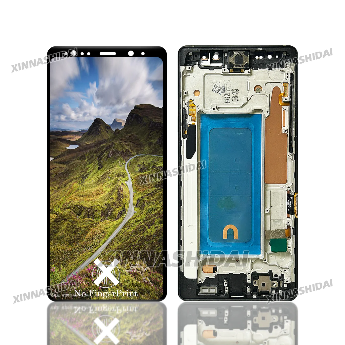 LCD For Samsung Galaxy Note 9 LCD Display Touch Screen with Frame Digitizer Assembly For Note 9 Replacment  Parts