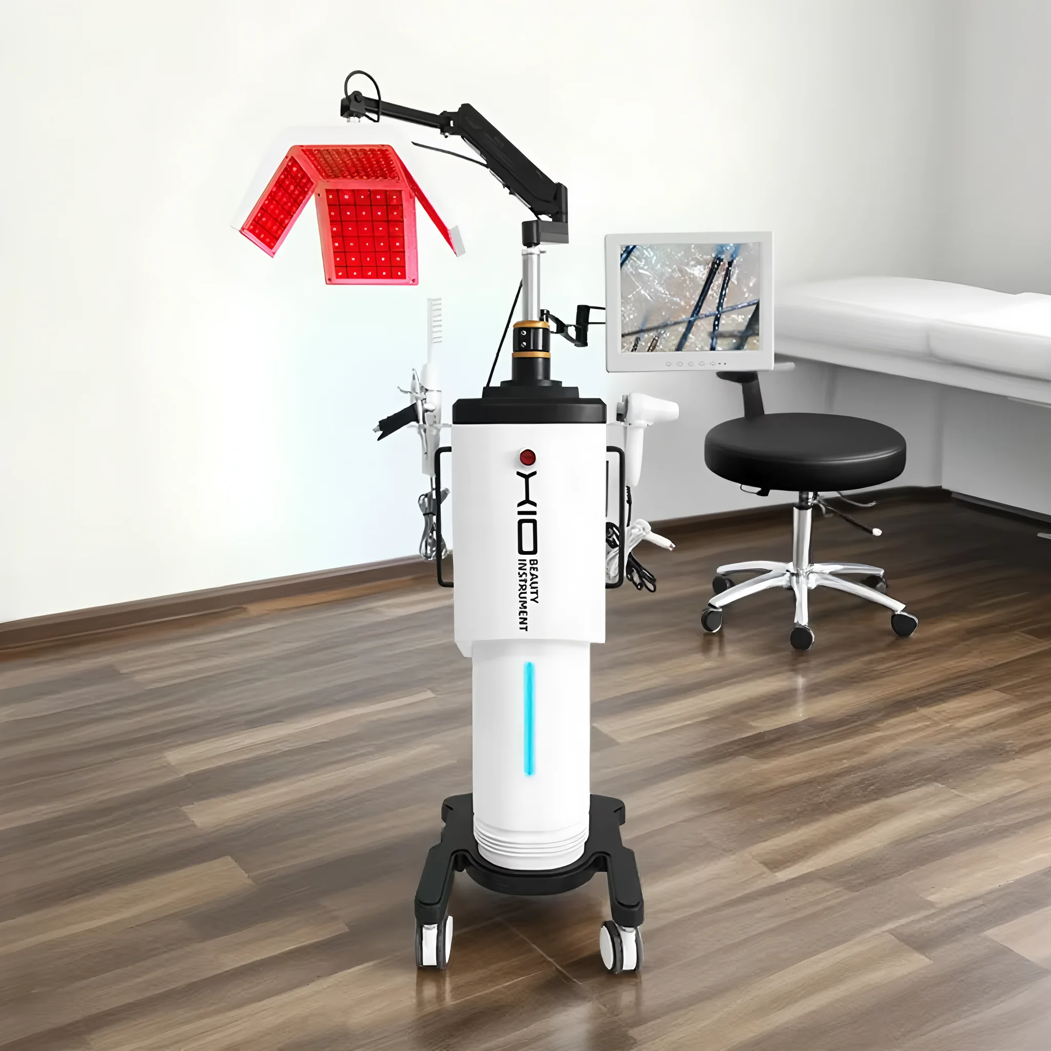 المهنية آلة نمو الشعر سبا فروة الرأس محلل التنظيف العميق الجمال الصحة إزالة الصباغ معدات شد الجلد لصالو #2