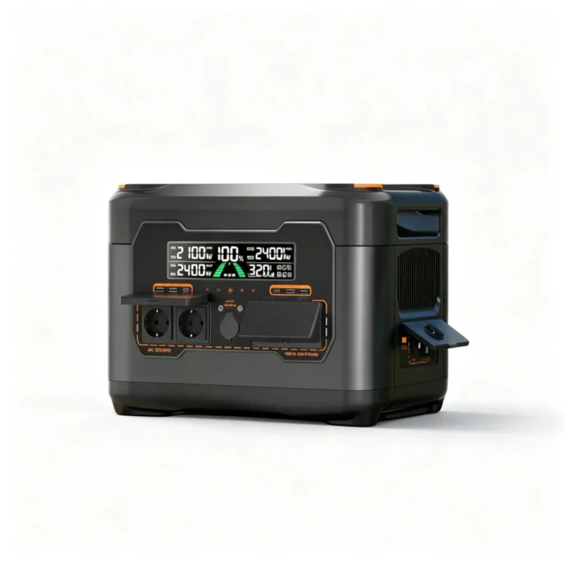 Newsmy X2400 Heim-Backup-Stromstation 2047,5Wh |   3000W Hohe Leistung |   UPS |   230V |   1200W Solar MPPT |   Camping-Wohnmobil-geeignet