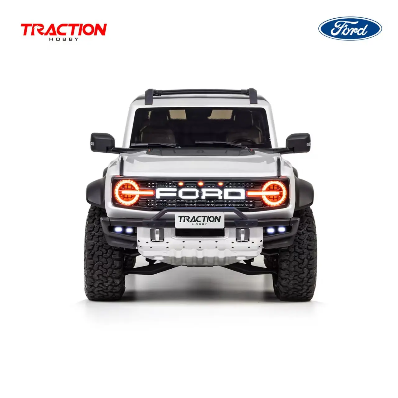 KM Thunder God 1/8 Scale Simulated  Mustang Raptor Remote Control Electric Climbing Off-Road Vehicle with Differential Lock