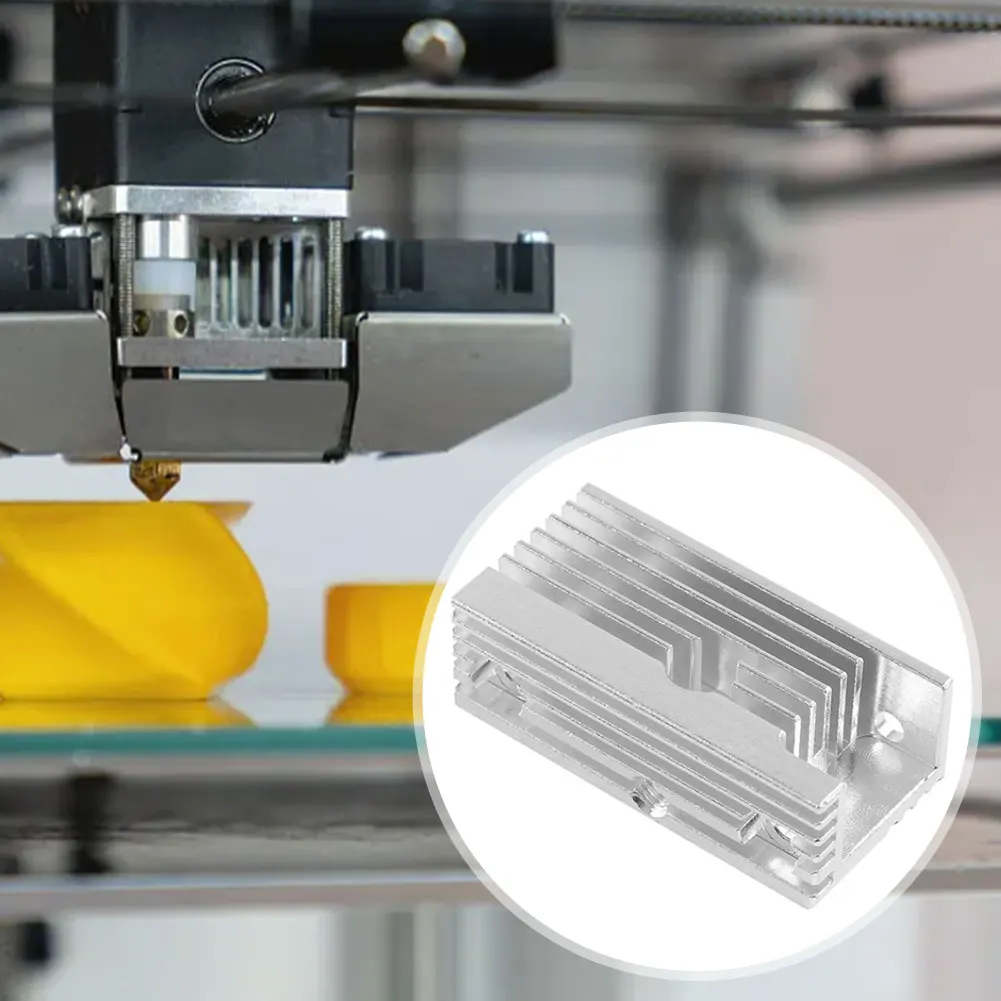 Bloque de refrigeración para impresora 3D, disipador de calor de aluminio para extrusora Sprite, accesorios de impresora 3D, 41mm x 20mm x 13mm