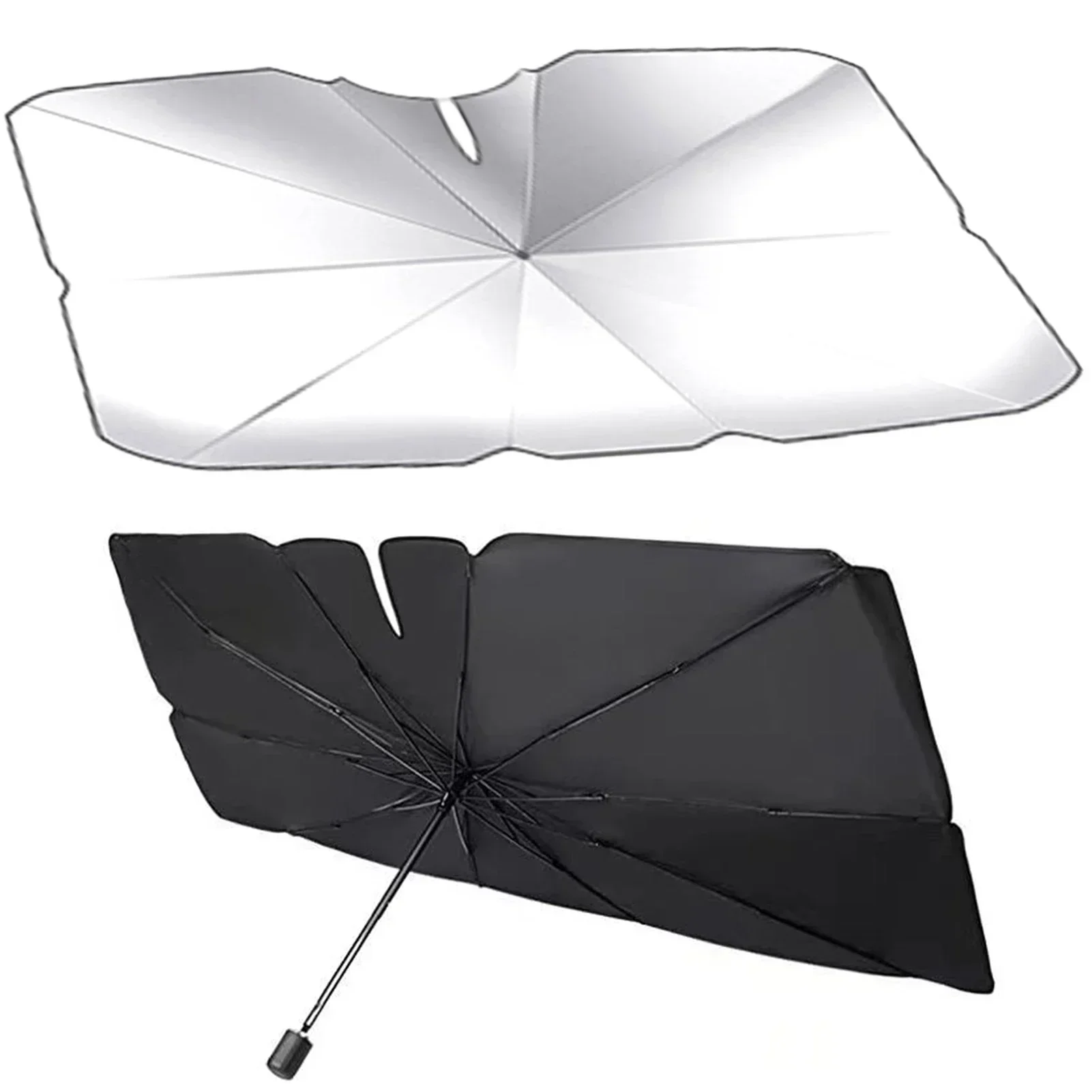 For Toyota Yaris Vios Prado Verso Tacoma Crown Corolla Cross RAV4 AE140 Vitz 5dr Hatchback Car Windshield Sunshade Umbrella view 4