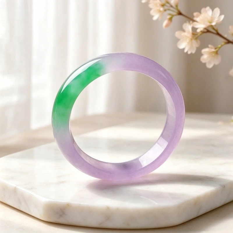 Exquisite Light Luxury Jadeite Bracelet, Expensive Daily Jewelry