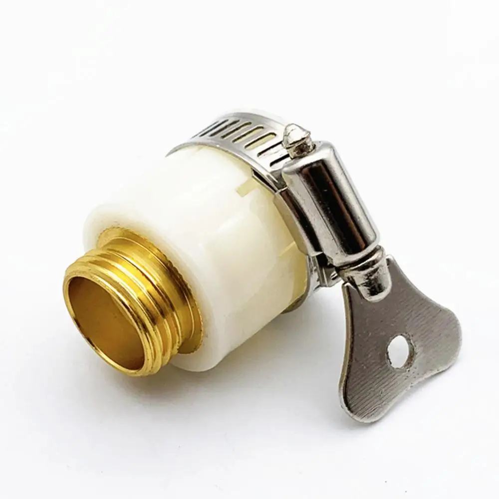 

14mm-24mm Universal Kitchen Hose Adapter Brass Faucet Connector Mixer Hose Adapter Tube Joint Fitting Garden Watering Tools