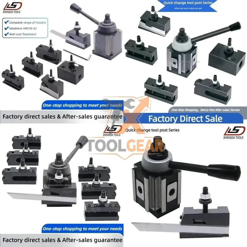2026China*Factory* American Style QCTP Holder Lathe Quick Change Tool Post for Mini Lathes