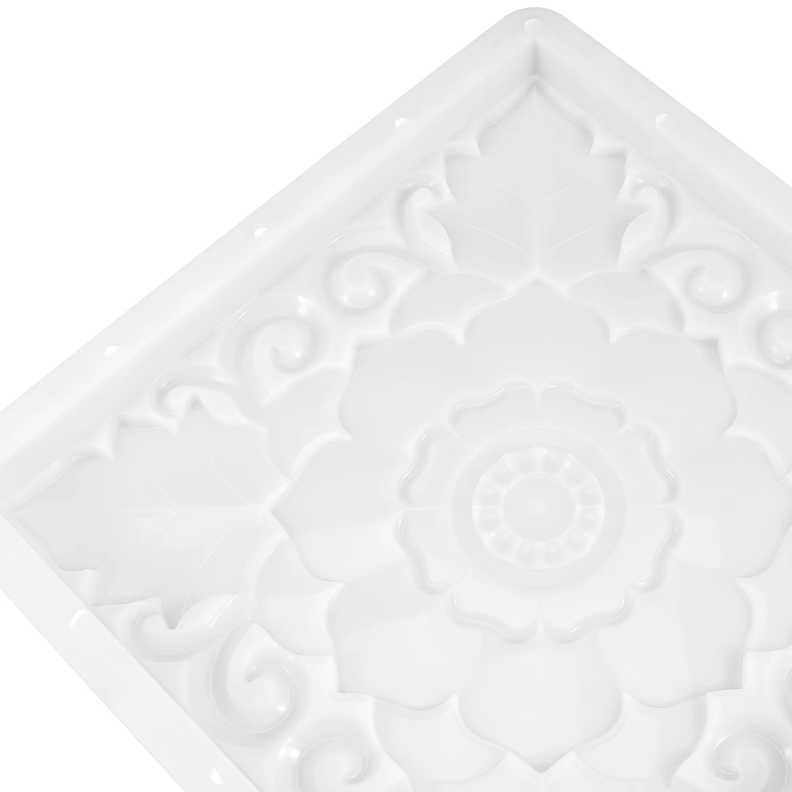 

Concrete Molds for Walkways DIY Pavement Mold Vintage Garden Paving Square Floor Tile White Cement Brick Forms Plastic Easy