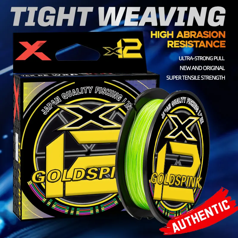 YGK X12 Braided PE Fishing Line 150M 8 Strand Saltwater