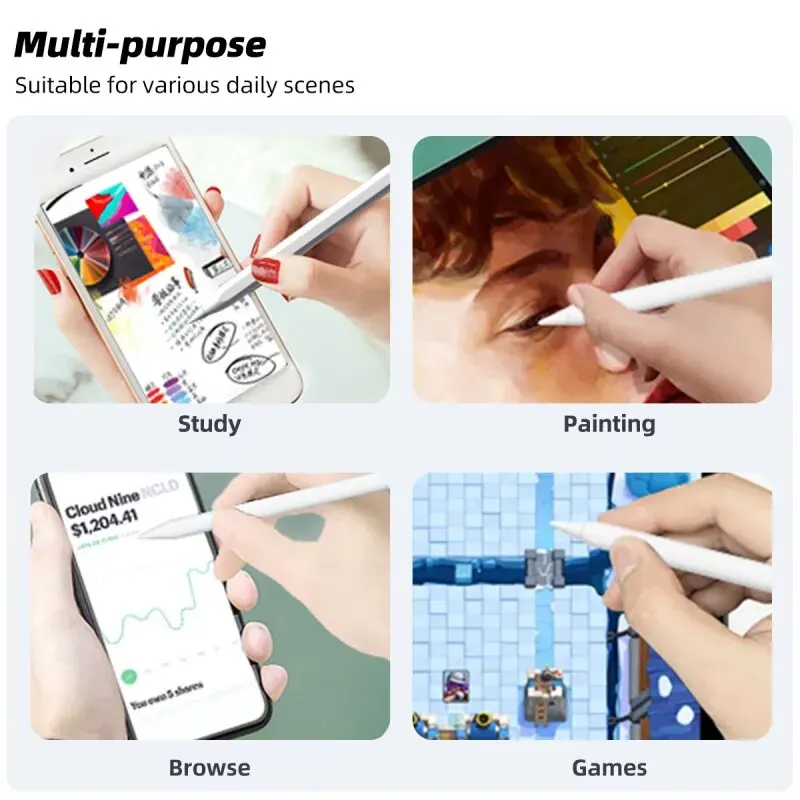 Universal Stylus Pen For Android IOS Windows Touch Pencil For iPad Apple Pencil For Huawei Lenovo Samsung Phone Xiaomi Tablet