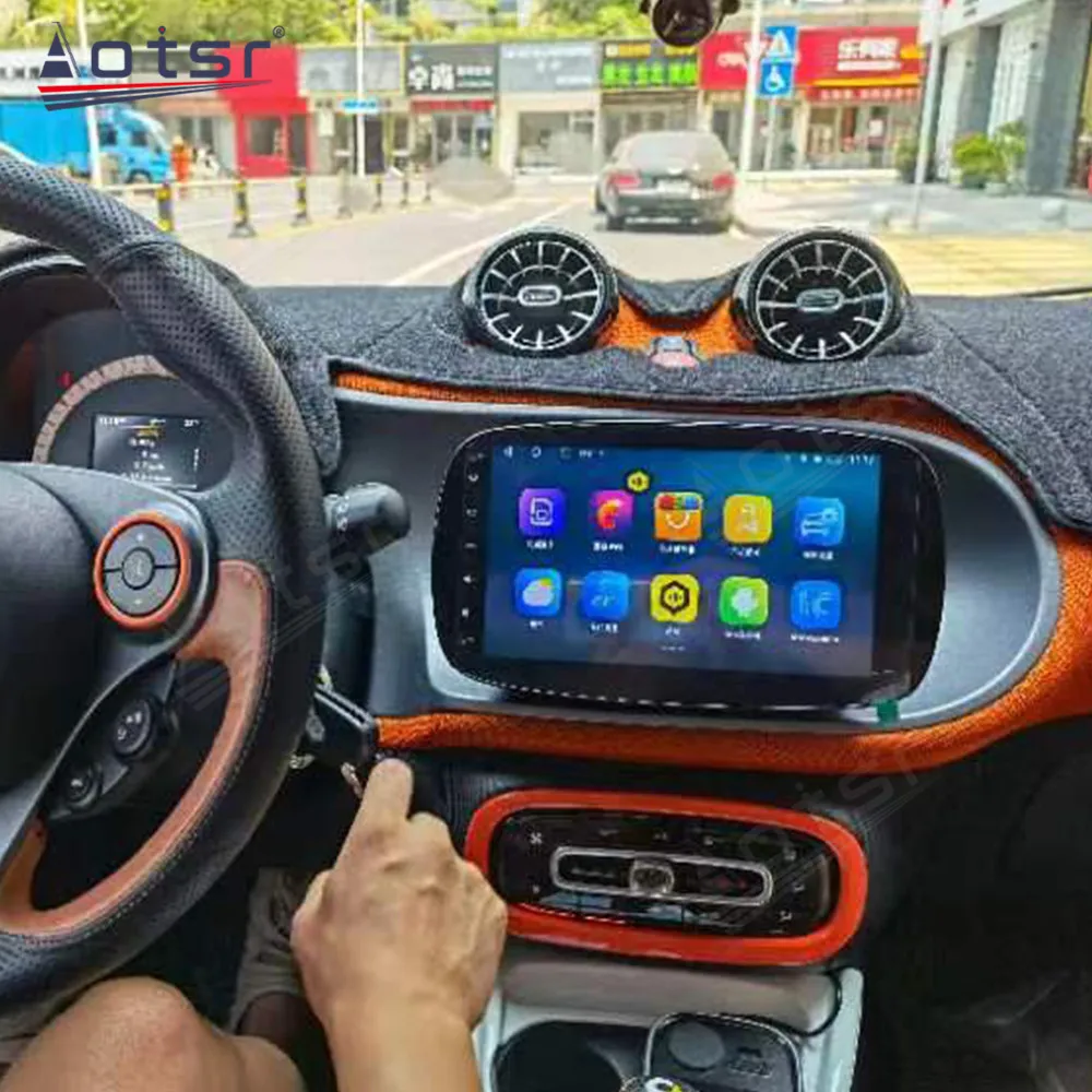 Qualcomm Android 13 Carplay For Mercedes-Benz Smart GPS Navigation Car Radio HD Touch screen Auto Stereo Car Accessories view 2